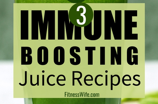3 Immune Boosting Juice Recipes You can Make at Home